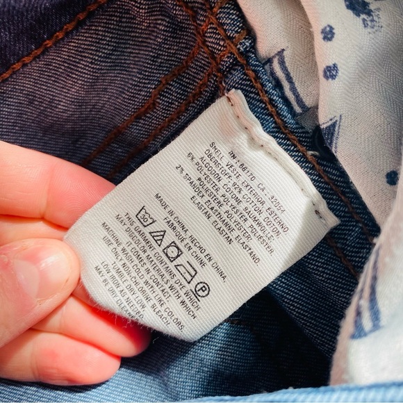 Pilcro and The Letterpress by Anthro. Mid-Rise Skinny Denim Jeans Blue S… - Picture 11 of 11